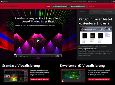 Das Lasershow Portal